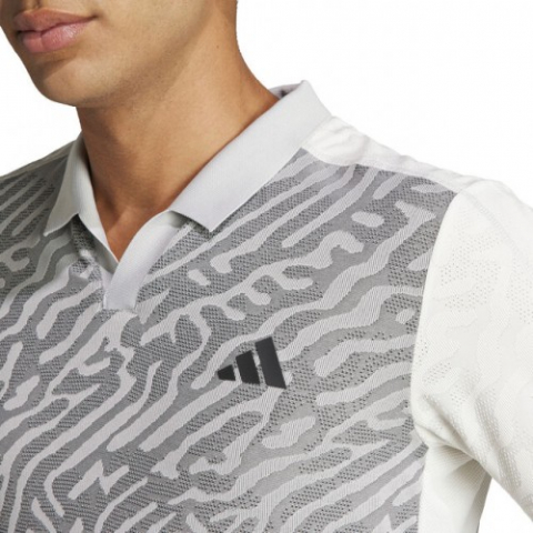 adidas A.O. Pro Airchill Freelift Polo Tricou Tenis Barbati Verde deschis, Gri, Negru [2]