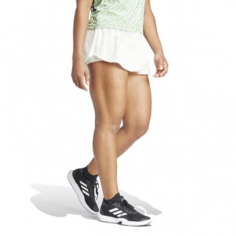 adidas A.O. Pro Print Fusta Tenis Femei Verde deschis, Lime [3]