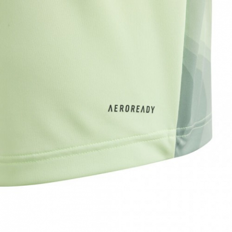 adidas A.O. Pro Tee Tricou Tenis Baieti (Copii) Verde deschis, Negru [4]