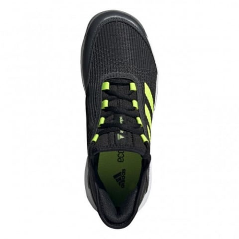adidas Adizero Club Jr. All Court Incaltaminte Tenis Unisex Copii Negru, Galben [2]