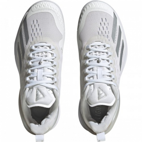 adidas Adizero Cybersonic All Court Incaltaminte Tenis Femei Alb, Argintiu [4]