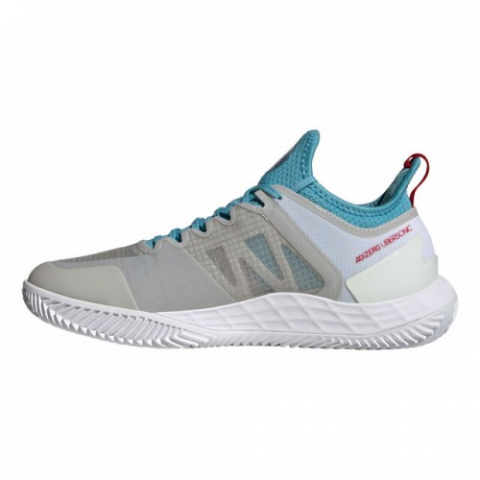 adidas Adizero Ubersonic 4.1 Clay Incaltaminte Tenis Zgura Femei Gri, Albastru turcoaz, Argintiu, Rosu [1]