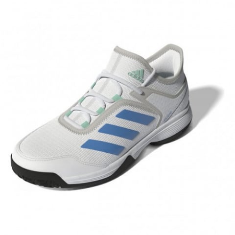 adidas adizero Ubersonic 4 Jr. All Court Incaltaminte Tenis Unisex Copii Alb, Albastru, Verde mint [3]