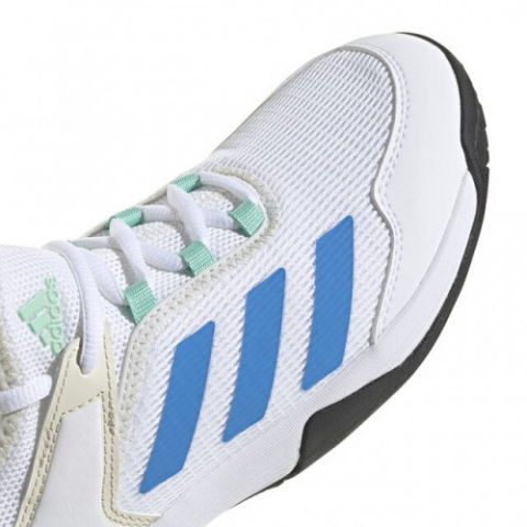 adidas adizero Ubersonic 4 Jr. All Court Incaltaminte Tenis Unisex Copii Alb, Albastru, Verde mint [7]
