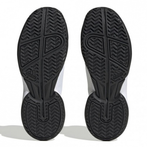adidas Adizero Ubersonic 4 Jr. All Court Incaltaminte Tenis Unisex Copii Alb, Negru, Galben [3]