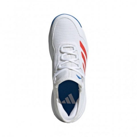 adidas Adizero Ubersonic 4 Jr. All Court Incaltaminte Tenis Unisex Copii Alb, Rosu, Albastru [2]