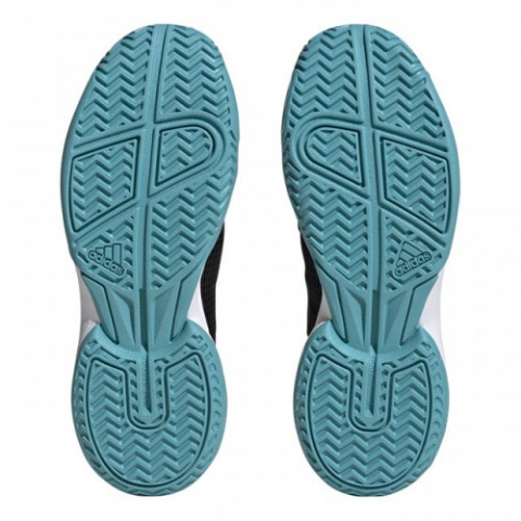 adidas Adizero Ubersonic 4 Jr. All Court Incaltaminte Tenis Unisex Copii Alb, Negru, Albastru fumuriu, rosu [3]