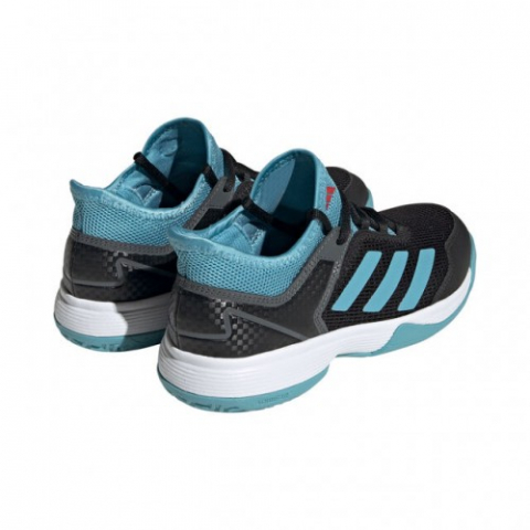 adidas Adizero Ubersonic 4 Jr. All Court Incaltaminte Tenis Unisex Copii Alb, Negru, Albastru fumuriu, rosu [4]
