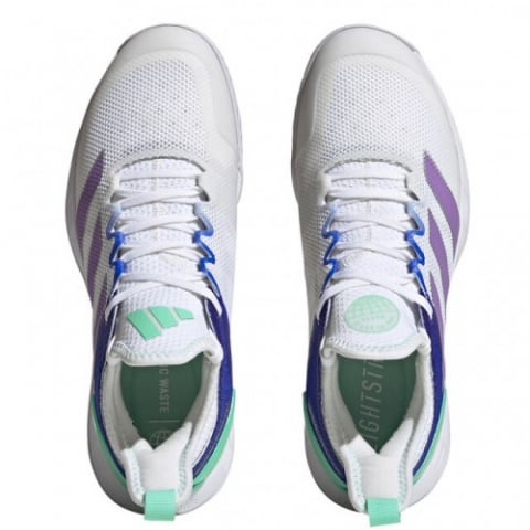 adidas Adizero Ubersonic Lanza T 4 All Court Incaltaminte Tenis Femei Alb, Albastru, Violet, Verde mint [2]