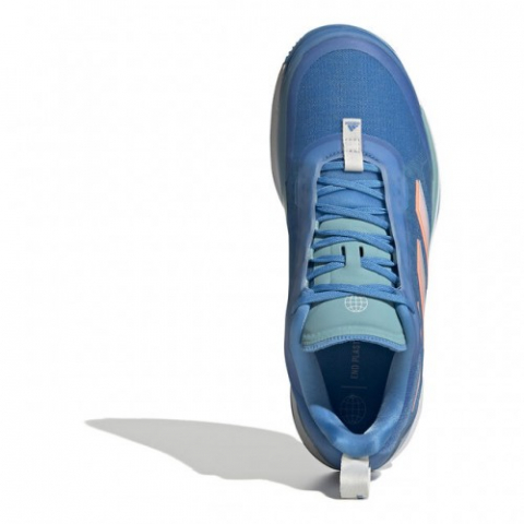 adidas Avacourt Clay Incaltaminte Tenis Zgura Femei Albastru, Alb, Portocaliu [2]