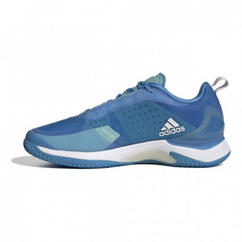 adidas Avacourt Clay Incaltaminte Tenis Zgura Femei Albastru, Alb, Portocaliu [1]