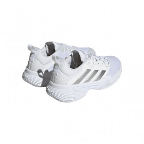 adidas Barricade All Court Incaltaminte Tenis Femei Alb, Argintiu [4]