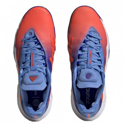 adidas Barricade Clay Incaltaminte Tenis Zgura Barbati Albastru, Portocaliu, Alb [2]