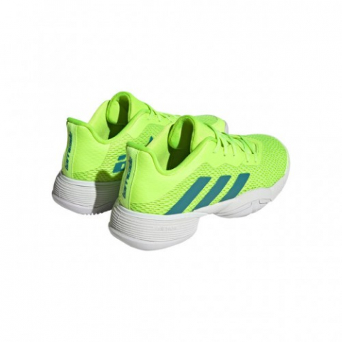 adidas Barricade Jr. All Court Incaltaminte Tenis Unisex Copii Verde lime, Albastru, Alb [4]