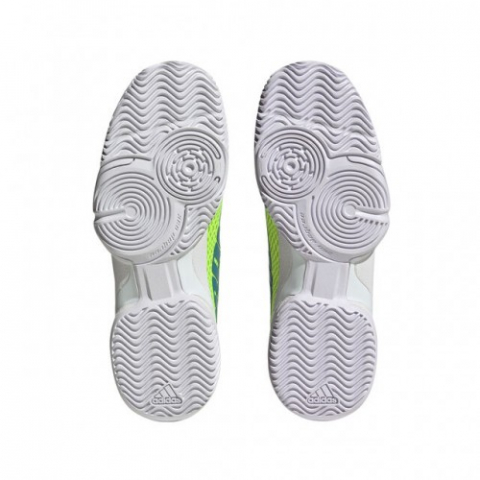 adidas Barricade Jr. All Court Incaltaminte Tenis Unisex Copii Verde lime, Albastru, Alb [3]