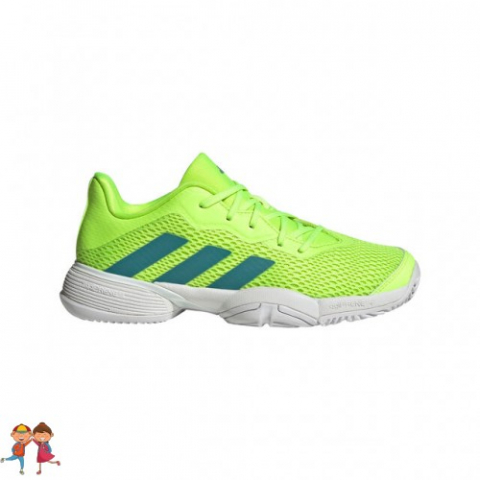 Adidas - adidas Barricade Jr. All Court Incaltaminte Tenis Unisex Copii Verde lime, Albastru, Alb