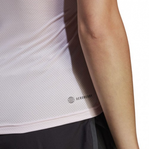 adidas Club Tank Top Maieu Tenis Femei Roz deschis, Negru [5]
