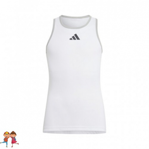Imbracaminte - adidas Club Tank Top Maieu Tenis Fete (Copii) Alb, Negru, Gri