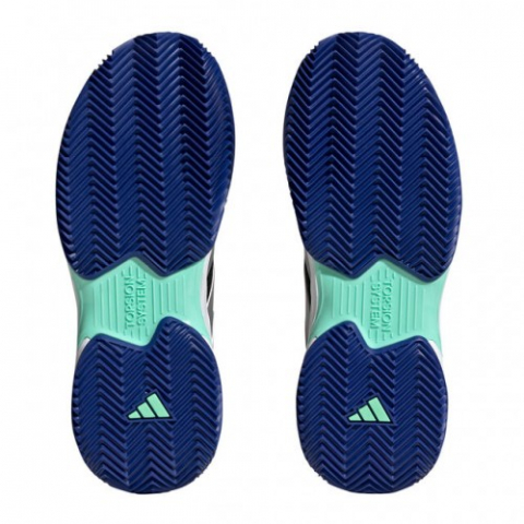 adidas Court Jam Control Clay Incaltaminte Tenis Zgura Femei Negru, Argintiu, Multicolor [3]