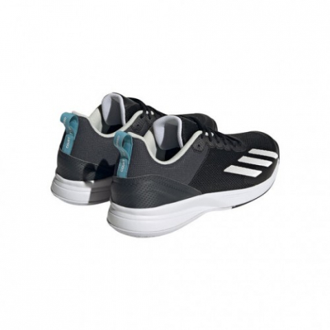 adidas Courtflash Speed All Court Incaltaminte Tenis Barbati Negru, Alb, Albastru deschis [4]