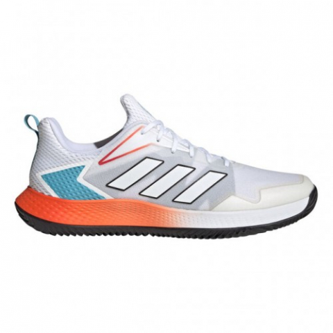Adidas - adidas Defiant Speed Clay Incaltaminte Tenis Zgura Barbati Alb, Portocaliu, Gri, Albastru, Negru