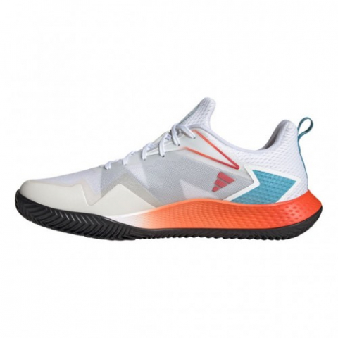 adidas Defiant Speed Clay Incaltaminte Tenis Zgura Barbati Alb, Portocaliu, Gri, Albastru, Negru [1]