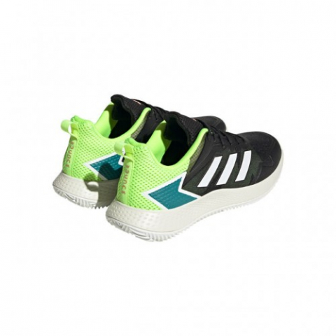 adidas Courtflash Speed All Court Incaltaminte Tenis Barbati Negru, Verde neon, Albastru petrol, Alb [9]