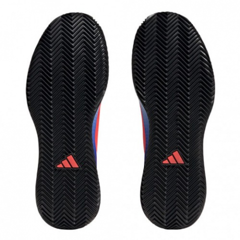 adidas Defiant Speed Clay Incaltaminte Tenis Zgura Barbati Portocaliu, Albastru, Argintiu, Negru [3]