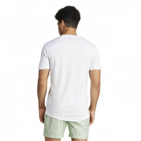 adidas Freelift Tee Tricou Tenis Barbati Alb, Negru [2]