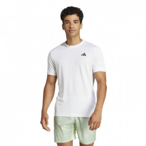 adidas Freelift Tee Tricou Tenis Barbati Alb, Negru [1]