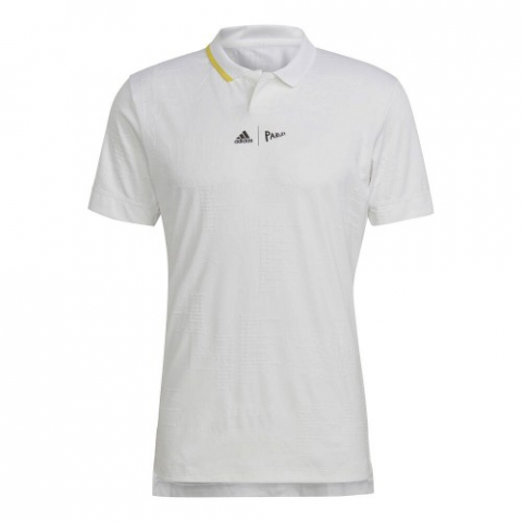 Imbracaminte - adidas London Parley Polo Tricou Tenis Barbati Alb, Negru, Verde deschis