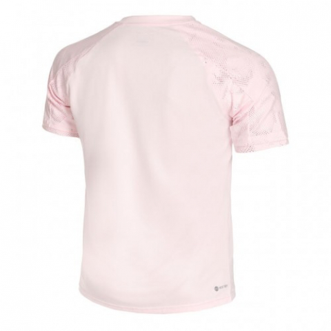 adidas Melbourne Ergo Heat.Rdy Raglan Tee Tricou Tenis Barbati Roz deschis, Negru [1]