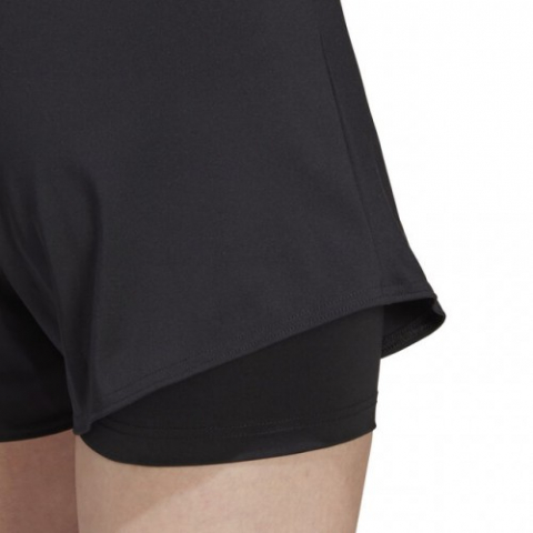adidas Melbourne Match Short Pantaloni Scurti Tenis Femei Negru, Alb [10]
