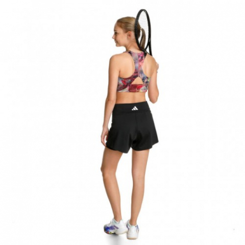 adidas Melbourne Match Short Pantaloni Scurti Tenis Femei Negru, Alb [2]
