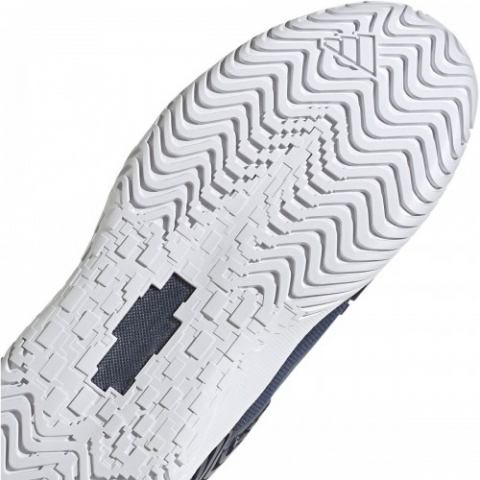adidas SoleMatch Control All Court Incaltaminte Tenis Barbati Bleumarin, Argintiu, Alb [7]