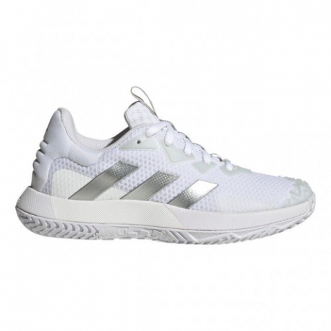 Adidas - adidas SoleMatch Control All Court Incaltaminte Tenis Femei Alb, Argintiu