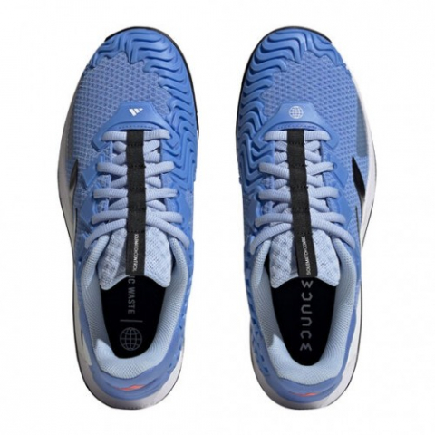 adidas SoleMatch Control Clay Incaltaminte Tenis Zgura Barbati Albastru deschis, Negru, Alb, Rosu [7]