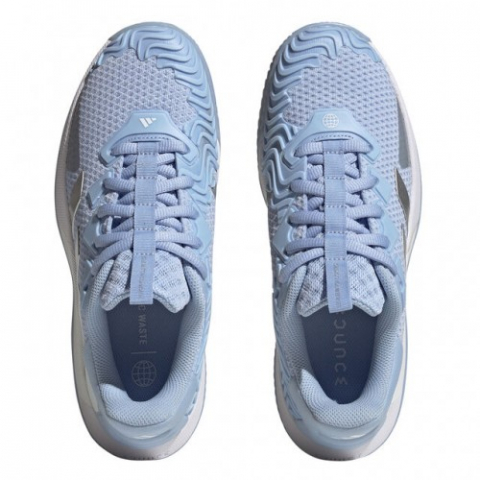 adidas SoleMatch Control Clay Incaltaminte Tenis Zgura Femei Albastru deschis, Argintiu, Alb [2]