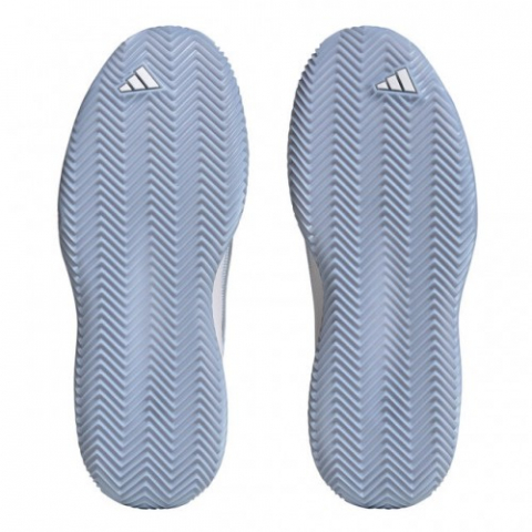 adidas SoleMatch Control Clay Incaltaminte Tenis Zgura Femei Albastru deschis, Argintiu, Alb [3]