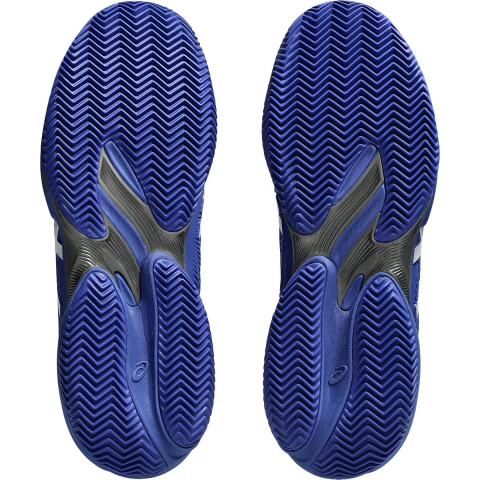 Asics Court FF 3 Clay Incaltaminte Tenis Zgura Barbati Albastru, Alb, Negru [5]