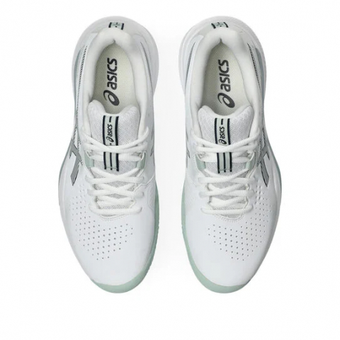 Asics Gel-Challenger 15 Clay Incaltaminte Tenis Zgura Barbati Alb, Negru, Albastru grena [2]