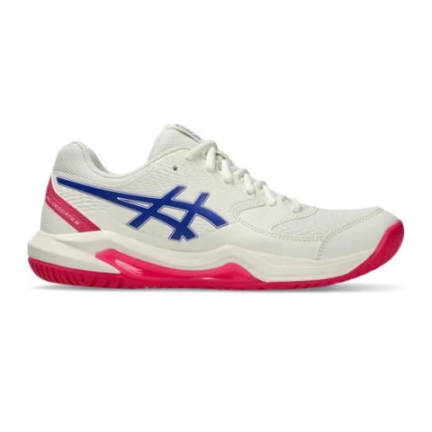 New Balance - Asics Gel-Dedicate 8 All Court Incaltaminte Tenis Femei Alb, Roz berry, Albastru