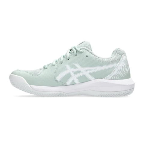 Asics Gel-Dedicate 8 Clay Incaltaminte Tenis Zgura Femei Gri albastrui, Alb [1]