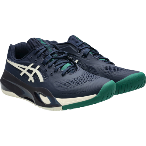Asics Gel-Resolution X All Court Incaltaminte Tenis Barbati Bleumarin, Crem, Verde [2]