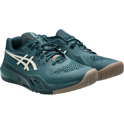 Asics Gel-Resolution X All Court Incaltaminte Tenis Barbati Verde inchis, Verde deschis, Bej [2]