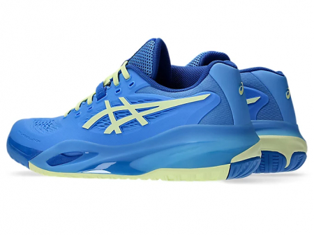 Asics Gel-Resolution X All Court Incaltaminte Tenis Femei Albastru, Verde lime [3]