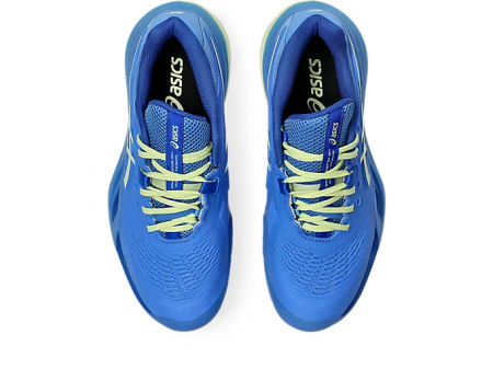 Asics Gel-Resolution X All Court Incaltaminte Tenis Femei Albastru, Verde lime [4]