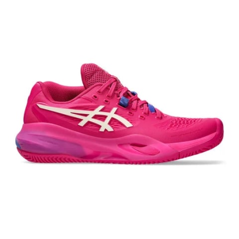 New Balance - Asics Gel-Resolution X Clay Incaltaminte Tenis Zgura Femei  Roz berry, Crem, Albastru