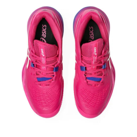 Asics Gel-Resolution X Clay Incaltaminte Tenis Zgura Femei  Roz berry, Crem, Albastru [2]