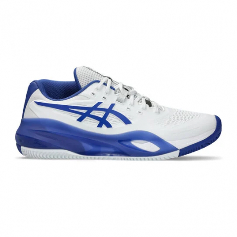 Asics - Asics Gel-Resolution X Clay Incaltaminte Tenis Zgura Barbati Alb, Albastru, Negru
